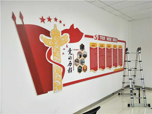 國(guó)企黨建展板